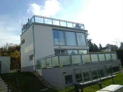 Kunststoff Fenster mit Aludeckschale